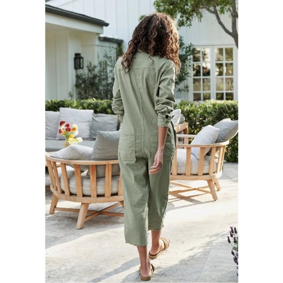 Frank & Eileen Northern Ireland jumpsuit, sage size small - Picture 2 of 5